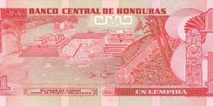 Banknote from Honduras