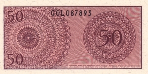 Banknote from Indonesia