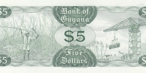 Banknote from Guyana