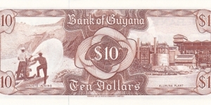 Banknote from Guyana