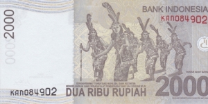 Banknote from Indonesia