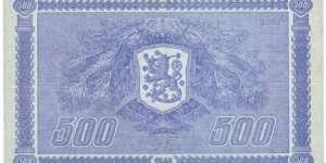 Banknote from Finland