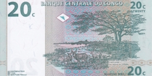 Banknote from Congo