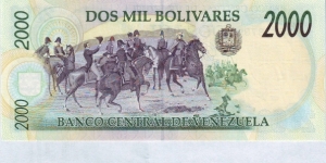 Banknote from Venezuela