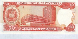 Banknote from Venezuela