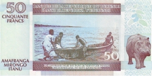 Banknote from Burundi