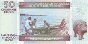 Banknote from Burundi