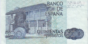 Banknote from Spain