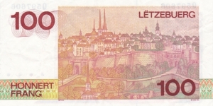 Banknote from Luxembourg