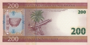 Banknote from Mauritania