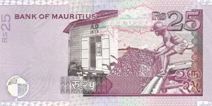 Banknote from Mauritius