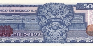 Banknote from Mexico