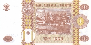 Banknote from Moldova