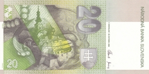 Banknote from Slovakia