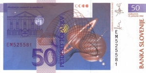 Banknote from Slovenia