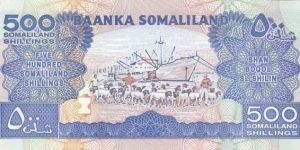 Banknote from Somalia