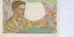 Banknote from France