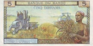 Banknote from Morocco