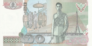 Banknote from Thailand