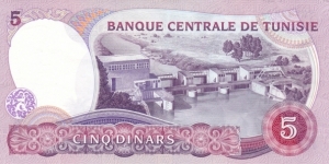 Banknote from Tunisia