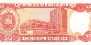 Banknote from Venezuela