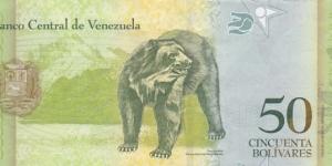 Banknote from Venezuela