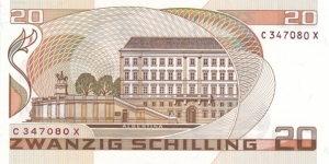 Banknote from Austria