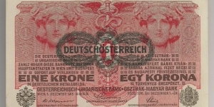 Austria 1 Krone 1916 P20. Banknote