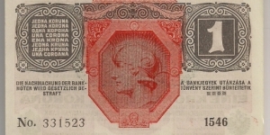 Banknote from Austria