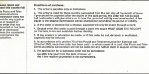 Banknote from Zimbabwe