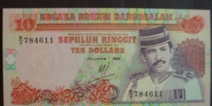 Ten Dollars Banknote