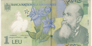 1 Leu Romania 2005 Banknote