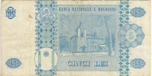 Banknote from Moldova