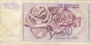 Banknote from Yugoslavia