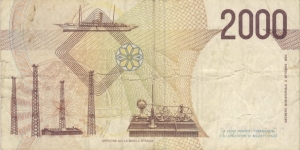 Banknote from Italy