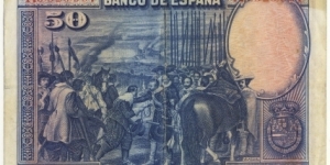 Banknote from Spain