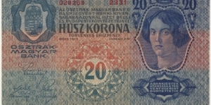 Banknote from Austria