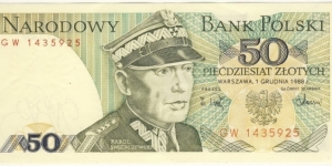 50 Zloty  Banknote