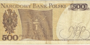 Banknote from Poland