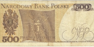 Banknote from Poland