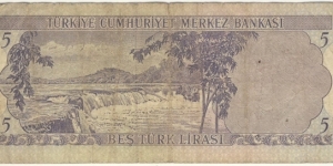 Banknote from Turkey