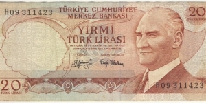 20 Lira  Banknote