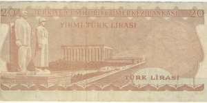 Banknote from Turkey