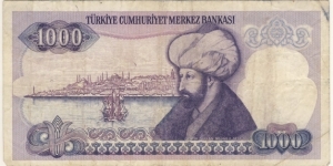 Banknote from Turkey