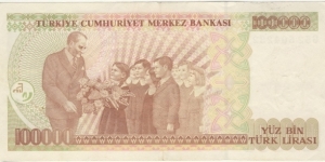 Banknote from Turkey