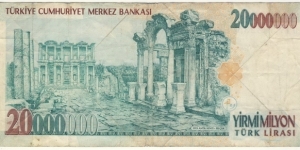 Banknote from Turkey