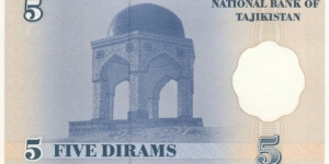 Banknote from Tajikistan