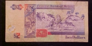 Banknote from Belize