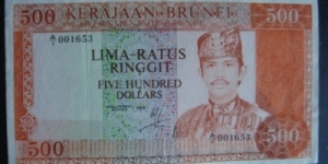 five hundred dollars Banknote