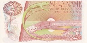 Banknote from Suriname